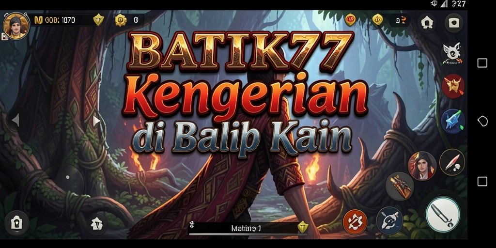 Gameplay menegangkan dalam <strong>BATIK77</strong> dengan nuansa horor yang mendalam.