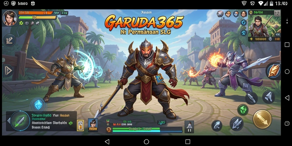 Tampilan menarik dari gameplay strategi GARUDA365 yang mendebarkan.