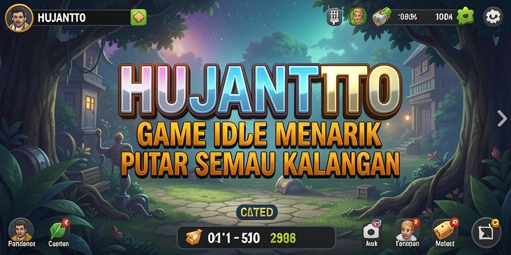 Tampilan screenshot HUJANTOTO yang menampilkan gameplay yang menyenangkan dan santai.
