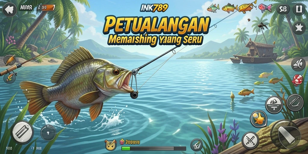 Tangkapan ikan terbesar dalam gameplay INK789 dengan grafis yang memukau.