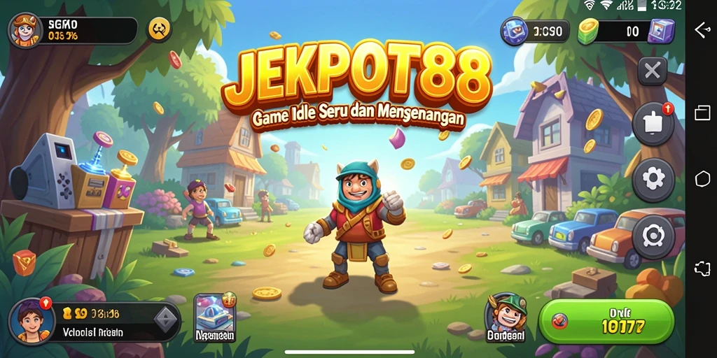 Tampilan gameplay JEKPOT88 yang menarik dan interaktif.