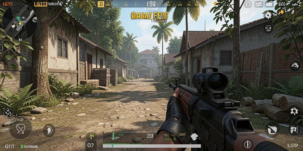 Gameplay seru dalam dunia FPS yang menegangkan.