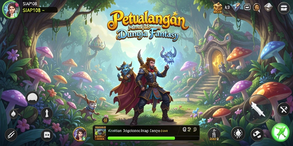 Gameplay SIAP108 yang menarik dan menantang dalam petualangan seru.
