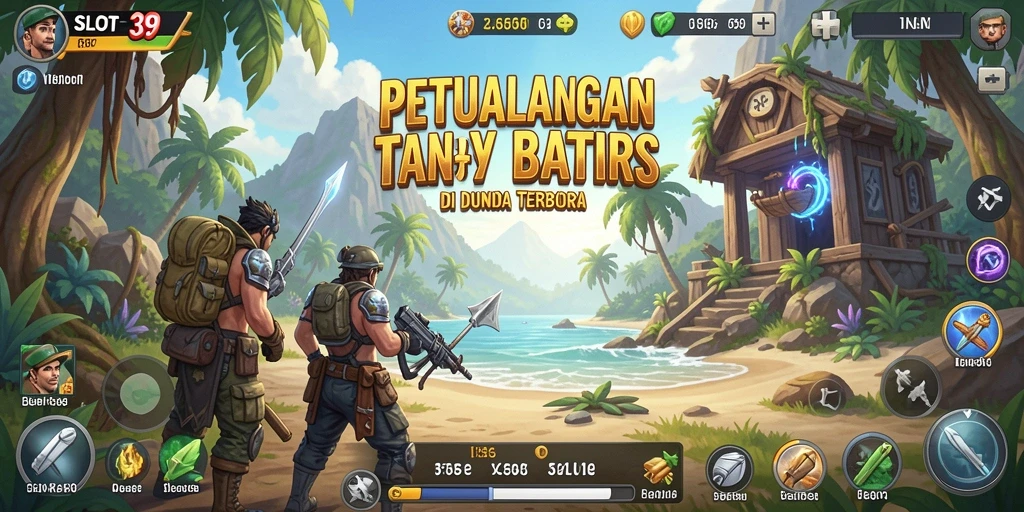 Screenshot menampilkan action seru dalam dunia terbuka SLOT39.