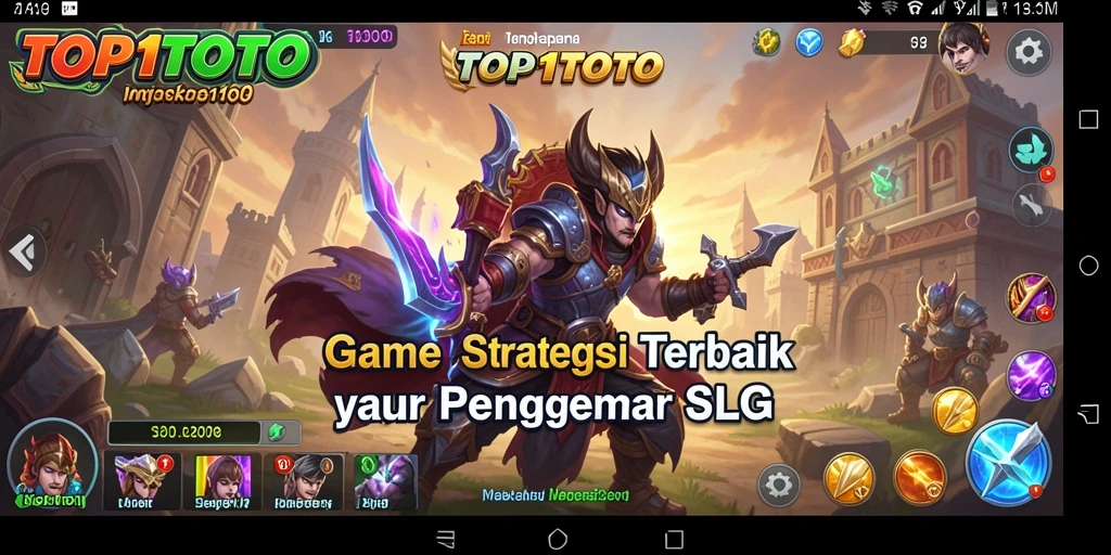Tampilan gameplay seru dan strategi mendalam di TOP1TOTO.