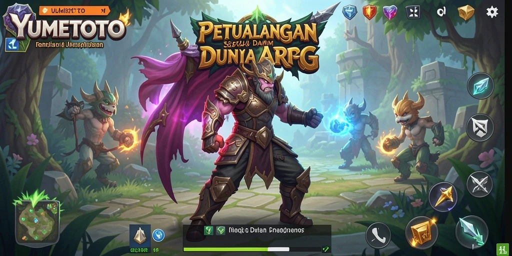 Tampilan menarik gameplay <strong>YUMETOTO</strong> yang penuh aksi.