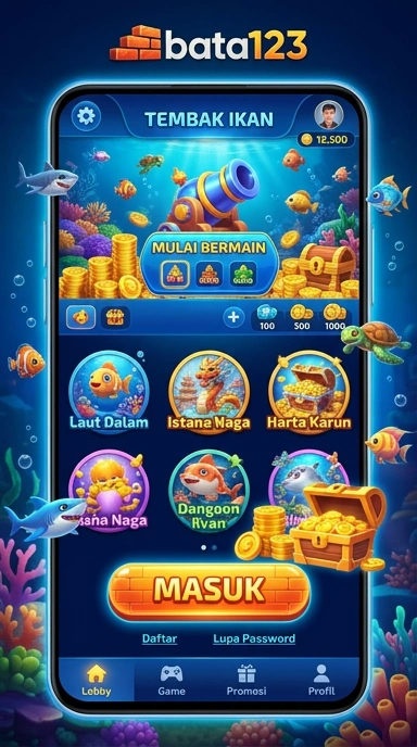 Menu unduh yang mudah diakses di aplikasi bata123.